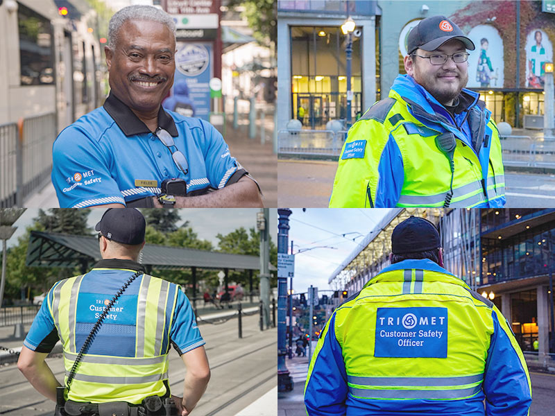 TriMet personnel & security staff